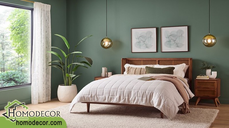 پالت رنگ 2025 برای اتاق خواب 